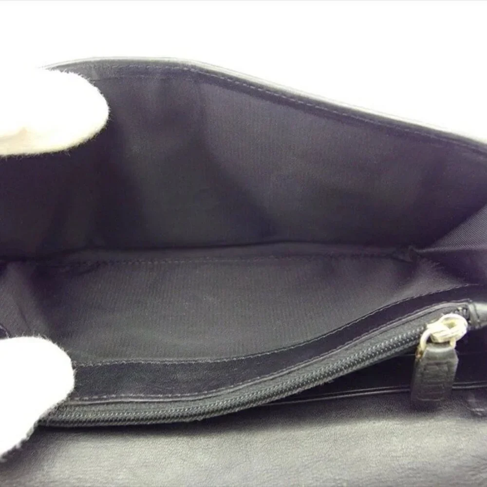 Dior Purse Black x brown Women Authentic secondhand